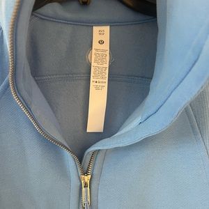 Lululemon Funnel Neck Scuba- blue- XS/S- NWT